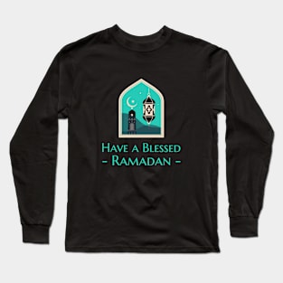 Blessed Ramadan Long Sleeve T-Shirt